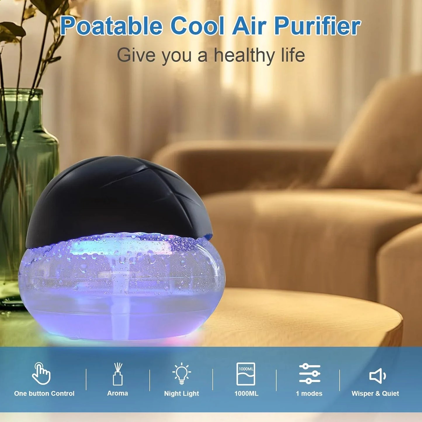Air Humidifier Purifier - THE MILE MAKER DRIVER SHOP