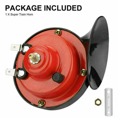 12V 300DB Super Loud Train Horn Waterproof For Motorcycle Car Truck SUV Boat - THE MILE MAKER DRIVER SHOP