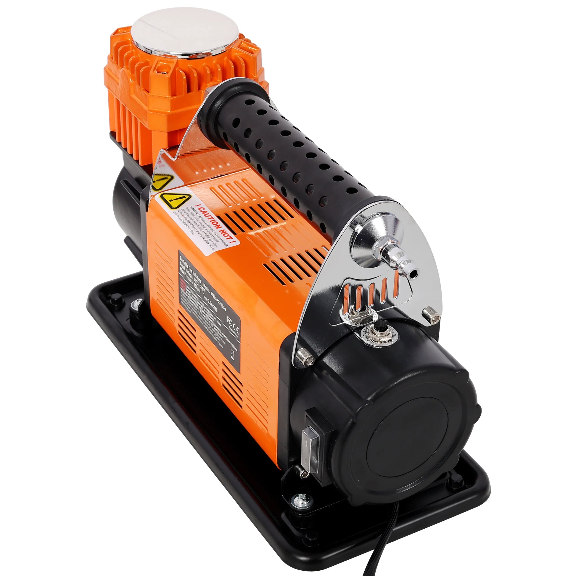 12V Heavy Duty Air Compressor,Tire Inflator With Pressure Gauge, Max 150 PSI,Tire Inflator Air For Car, SUV, RV, Truck - THE MILE MAKER DRIVER SHOP