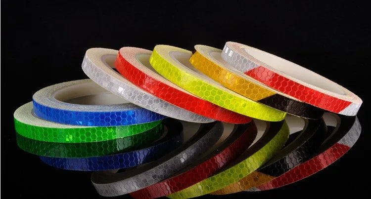 Car and motorcycle bicycle reflective stickers mountain bike luminous stickers dead fly bicycle wheel body sticker - THE MILE MAKER DRIVER SHOP