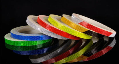 Car and motorcycle bicycle reflective stickers mountain bike luminous stickers dead fly bicycle wheel body sticker - THE MILE MAKER DRIVER SHOP