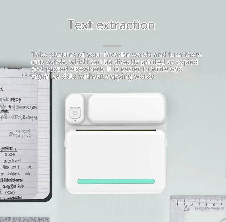 Portable Mini Thermosensitive Bluetooth Printer - THE MILE MAKER DRIVER SHOP