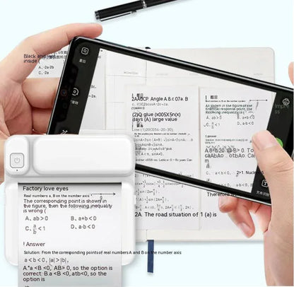 Portable Mini Thermosensitive Bluetooth Printer - THE MILE MAKER DRIVER SHOP