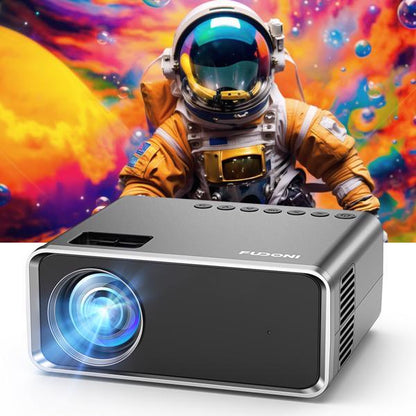 Projector With WiFi & Bluetooth, Upgraded 5G Portable Projector, Support 4K, Native 1080P, 12000 Lumens, Outdoor LED Movie Projector,Selling On The Amazon Temu Platform Is Prohibited - THE MILE MAKER DRIVER SHOP