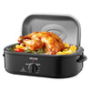 Electric Roaster Oven 18QT Electric Turkey Roaster With Self-Basting Lid - THE MILE MAKER DRIVER SHOP