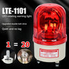 Warning Light LTE-1101J Sound And Light Alarm Rotation - THE MILE MAKER DRIVER SHOP