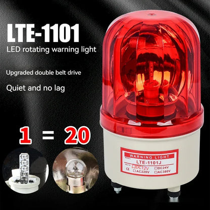 Warning Light LTE-1101J Sound And Light Alarm Rotation - THE MILE MAKER DRIVER SHOP