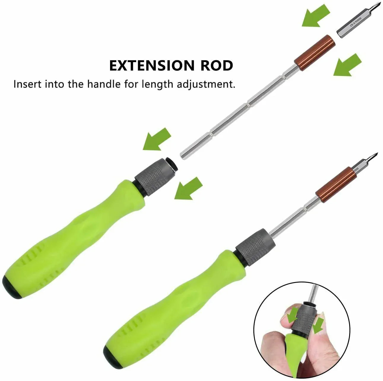 32 IN 1 Small Magnetic Screwdriver Set Torx Driver Professional Repair Tool Kit - THE MILE MAKER DRIVER SHOP