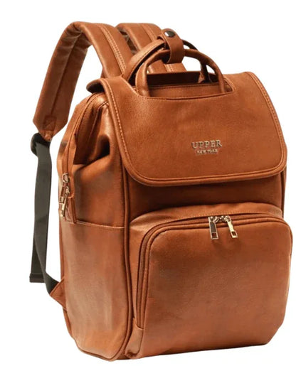 Large Capacity Multifunctional Shoulder PU Backpack - THE MILE MAKER DRIVER SHOP