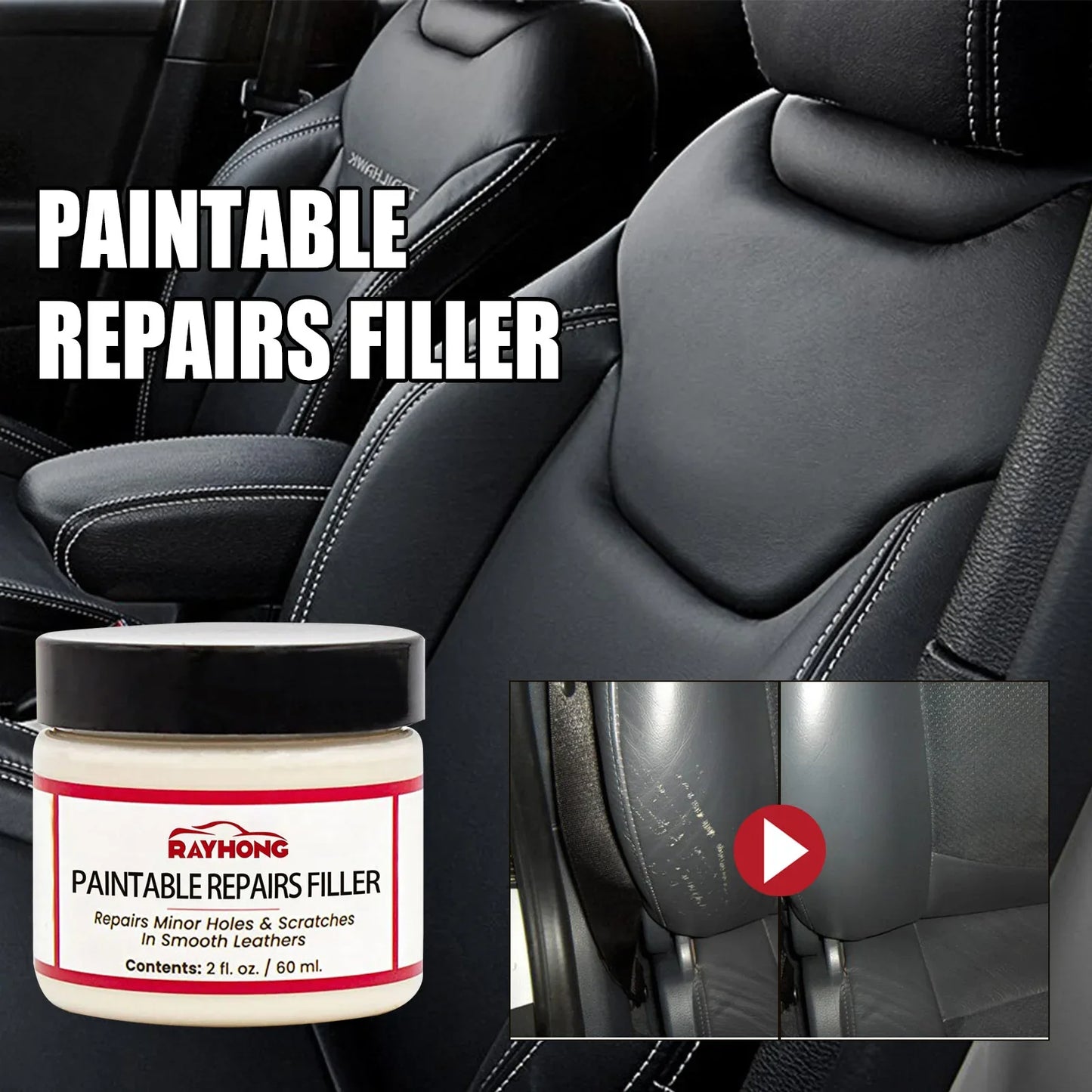 Car Seat Scratch Sofa Repair Paste - THE MILE MAKER DRIVER SHOP