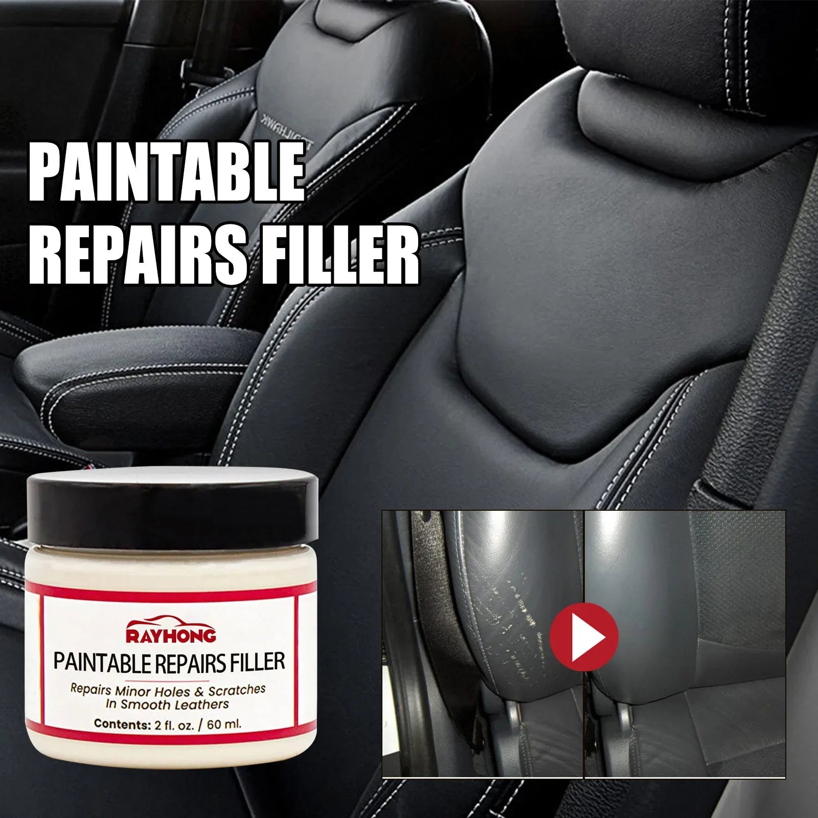 Car Seat Scratch Sofa Repair Paste - THE MILE MAKER DRIVER SHOP