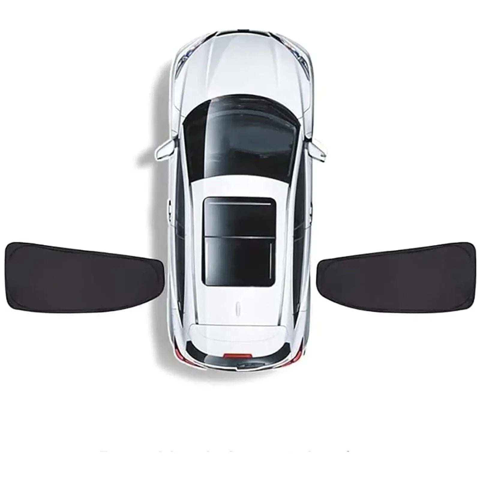 4X Magnetic Car Side Front Rear Window Sun Shade Cover Mesh Shield UV Protection - THE MILE MAKER DRIVER SHOP