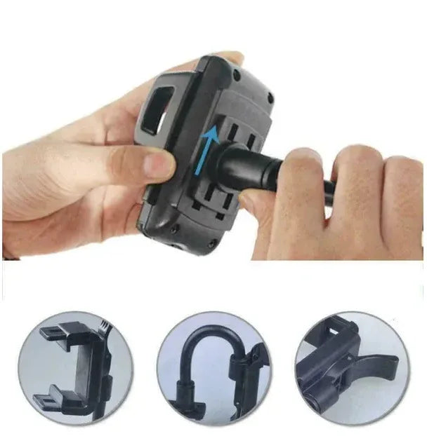 Universal Car Rearview Mirror Mount Stand Holder Cradle For Cell Phone GPS - THE MILE MAKER DRIVER SHOP