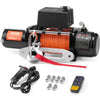 Electric Winch Truck 10,000 Lb Synthetic Rope Waterproof Remote Control - THE MILE MAKER DRIVER SHOP