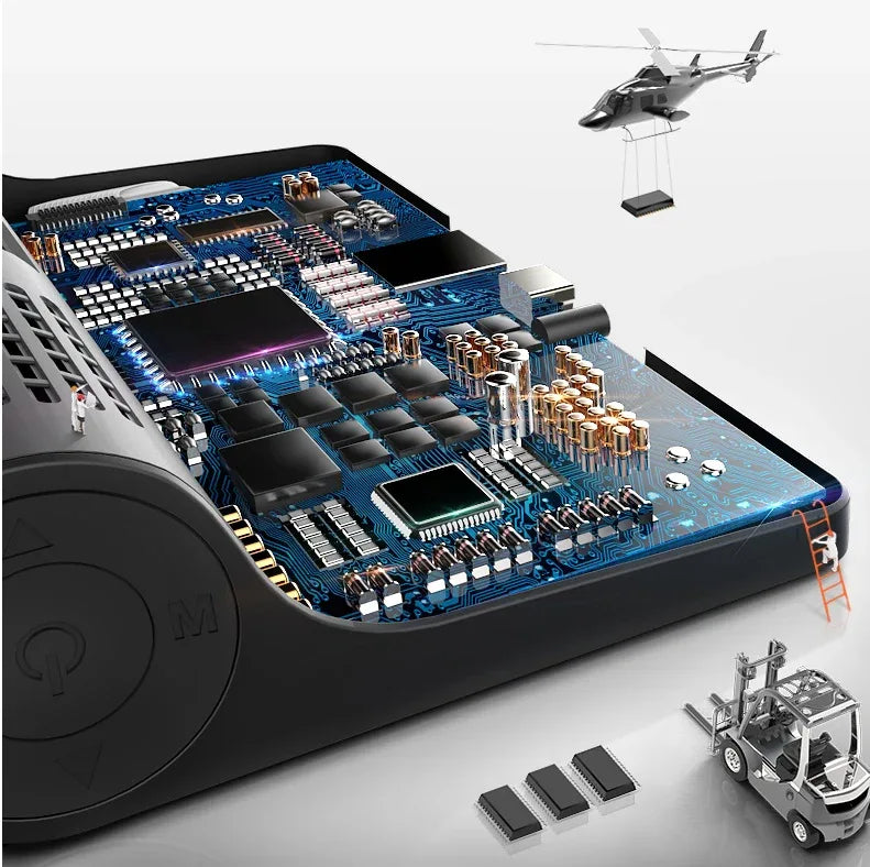 1080P High-definition Three-record Driving Recorder - THE MILE MAKER DRIVER SHOP