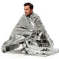 Emergency Blanket Outdoor Portable Thermal Double-sided Silver Survival - THE MILE MAKER DRIVER SHOP
