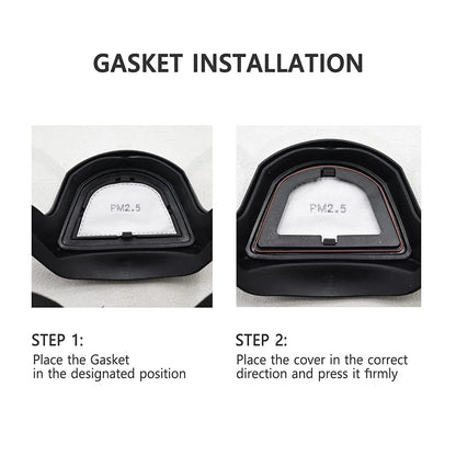 Full Face Anti-fog Clear Mask Reusable Super Protective Transparent Safety Cover - THE MILE MAKER DRIVER SHOP