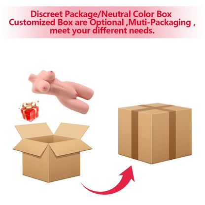 Nadia-Whole Body Real Texture Torso - THE MILE MAKER DRIVER SHOP