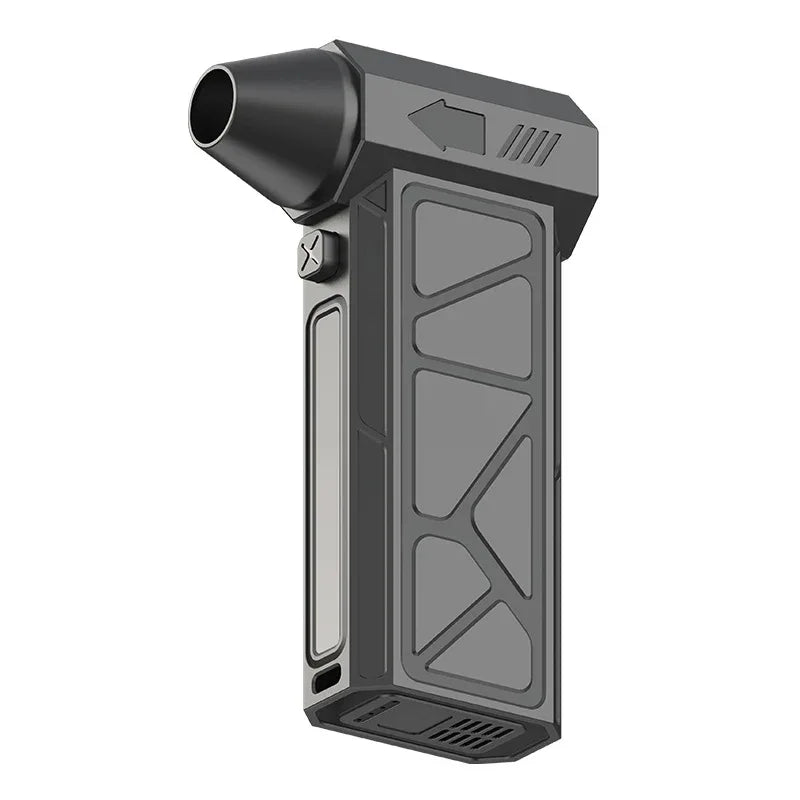 Compressed Air Duster, 130000RPM Handheld Car Vacuum-Air Blower& Pump, 4 Gear Adjustable Electric Air Duster Keyboard Duster With LED Light- Blower - THE MILE MAKER DRIVER SHOP