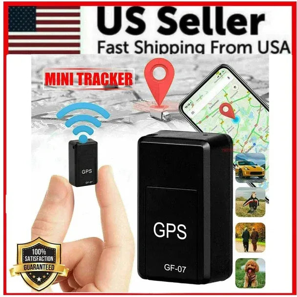 GF07 Mini Magnetic GPS Tracker Real-time Car Truck Vehicle Locator GSM GPRS USA - THE MILE MAKER DRIVER SHOP