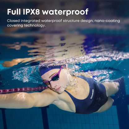 IPX8 Waterproof Headphones, Swimming-specific Bluetooth Headphones, Sports Wireless Earbuds With 32G TF Card, Stereo Bone Conduction Headphones - THE MILE MAKER DRIVER SHOP