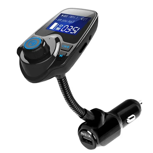 Car Wireless FM Transmitter Fast USB Charge Hands-free Call Car MP3 Player AUX Input - THE MILE MAKER DRIVER SHOP