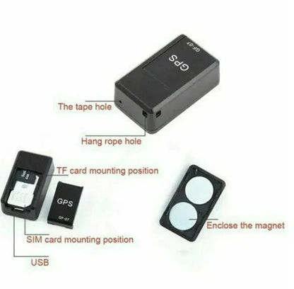 GF07 Mini Magnetic GPS Tracker Real-time Car Truck Vehicle Locator GSM GPRS USA - THE MILE MAKER DRIVER SHOP