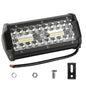 7in LED Light Bar 120W 12000LM LED Work Light Pods Offroad Driving Lights IP67 Waterproof Fog Light Spot Flood Beam For Jeep Trailer Truck Bus Boat - THE MILE MAKER DRIVER SHOP