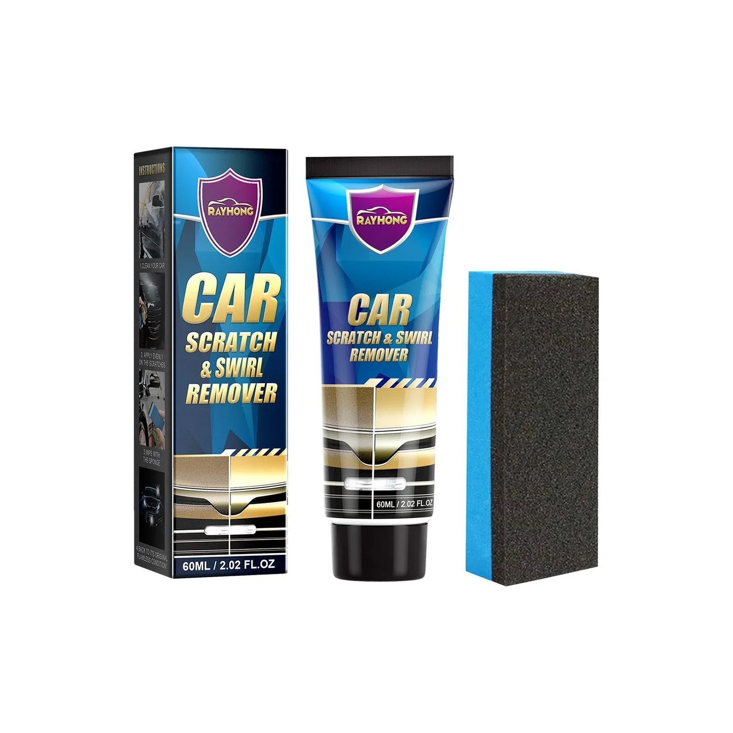 Car Scratch Repair Cream, Car Maintenance, Renovation And Paint Scratch Polishing Repair - THE MILE MAKER DRIVER SHOP
