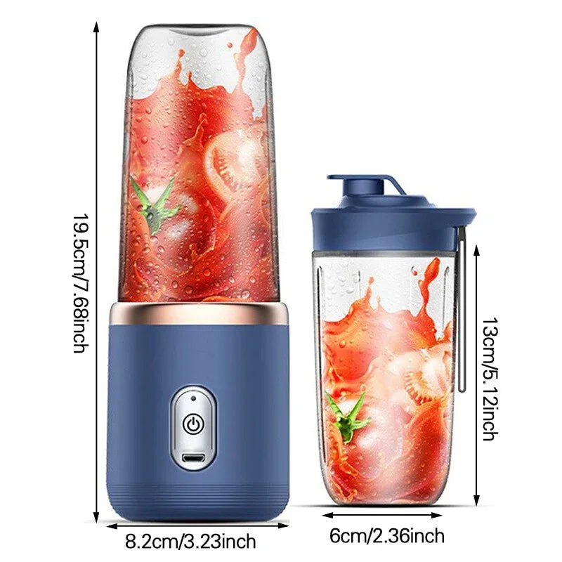 Limited-time Special Offer Electric Juice Maker Portable Blender Smoothie Mini Juicer Fruit Machine 400ml - THE MILE MAKER DRIVER SHOP