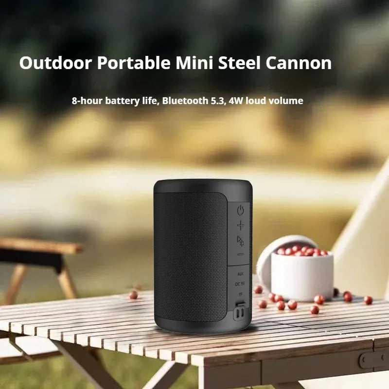 New Portable Bluetooth Speaker Small Bass Music Loud Sound Wireless Mini Speaker - THE MILE MAKER DRIVER SHOP