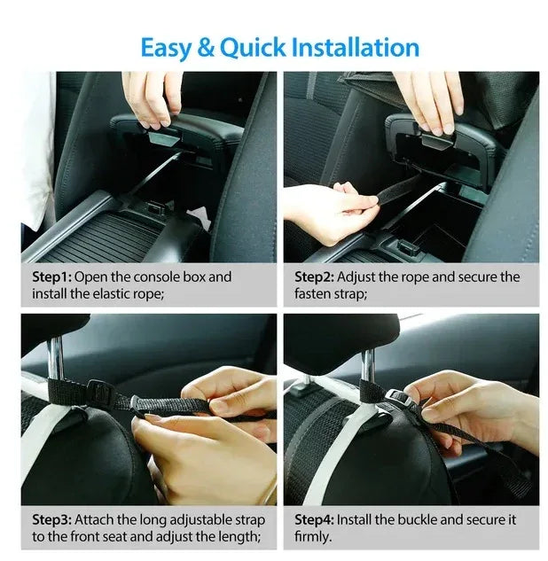 Car Net Pocket Handbag Holder Car Storage Netting Pouch Seat Side Storage Mesh Organizers Bag - THE MILE MAKER DRIVER SHOP