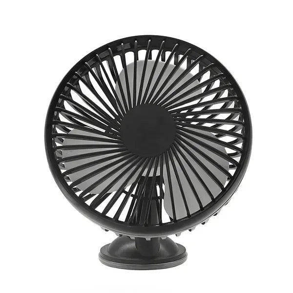Car Cooling Fan Portable Rotatable USB Vehicle Fan Backseat Clip - THE MILE MAKER DRIVER SHOP