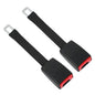 2Pcs Car Seat Belt Extender 9in Buckle Tongue Webbing Extension - THE MILE MAKER DRIVER SHOP