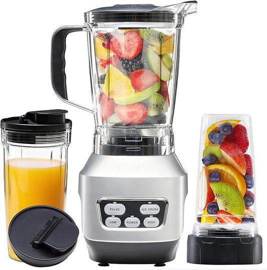 Countertop Blender 1.5L, Multi-functional Cooking Portable, Milkshake Machine - THE MILE MAKER DRIVER SHOP