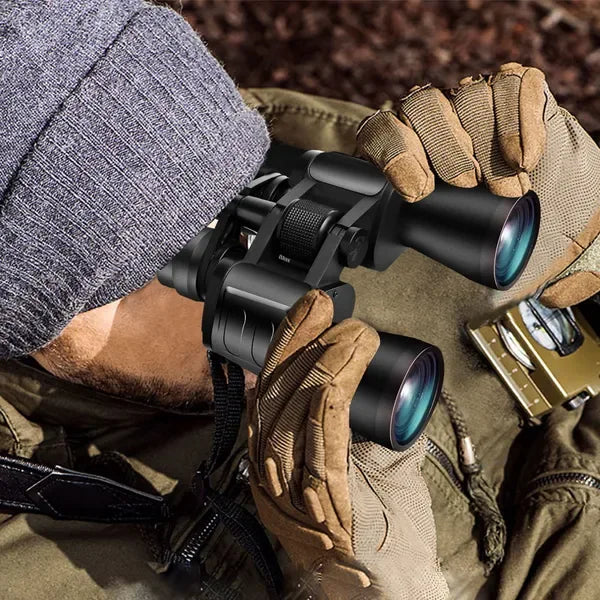 Portable Zoom Binoculars With FMC Lens Low Light Night Vision For Bird Watching Hunting Sports - THE MILE MAKER DRIVER SHOP