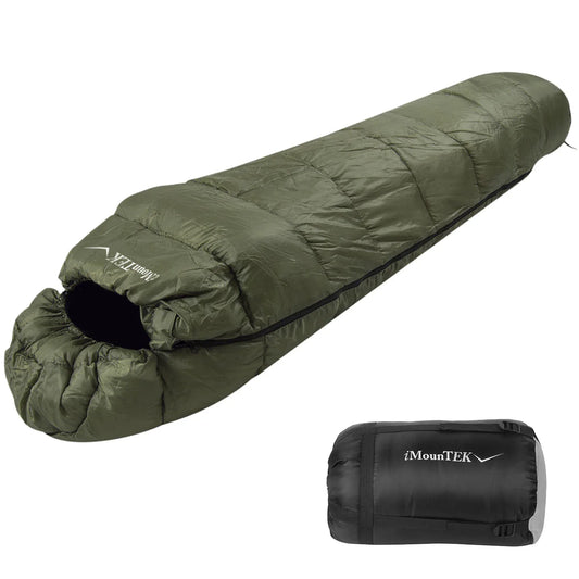 1Pc Mummy Sleeping Bag Camping Sleeping Bags For Adults Outdoor Soft Thick Water-Resistant Moisture-proof Sleep Bag Suitable For Spring Autumn Winter Seasons - THE MILE MAKER DRIVER SHOP