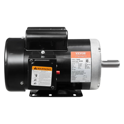 5HP Air Compressor Electric Motor 230V 25A 3450RPM 56Hz Frame CW CCW Rotation - THE MILE MAKER DRIVER SHOP