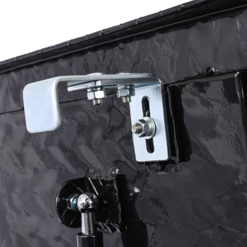 29inch Aluminum Tool Box,heavy Duty Truck Bed Tool Box,outdoor Trailer Pickup Storage Tool Box,RV Storage Organizer,underbody Box W Lock Keys,black 29x16.5x18.5inch - THE MILE MAKER DRIVER SHOP