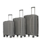 20 24 28 3 Pcs Set In PP Spinner Wheel Luggage, Carry On Suitcase, Matching Color, Combination Lock - THE MILE MAKER DRIVER SHOP