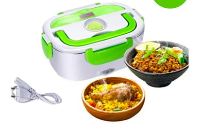 Electric lunch box food grade plastic 110v 220v plug in lunch box household appliances gift - THE MILE MAKER DRIVER SHOP