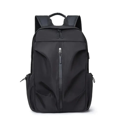 PU Backpack Fashion Large Capacity Men's Casual Backpack Commuter Trend Backpack Student School Bag - THE MILE MAKER DRIVER SHOP