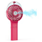 3000mAh Battery Electric USB Mini Cooling Fans Portable Handheld Misting Mist Rechargeable Fan - THE MILE MAKER DRIVER SHOP