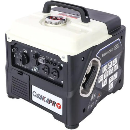 Portable 1200W Ultra-quiet Gas Engine Inverter Generator, EPA-compliant, With Eco-mode Function, Ultra-lightweight, Suitable For Home Backup And Camping - THE MILE MAKER DRIVER SHOP