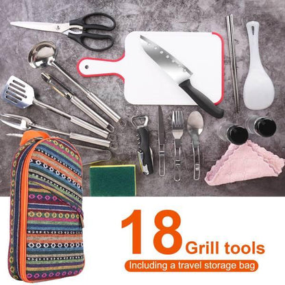 19 Camping Cookware Sets - THE MILE MAKER DRIVER SHOP
