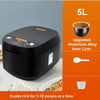 Multi-functional 5L Non-Stick Rice Cooker Appointment Timing Heating High-fire - THE MILE MAKER DRIVER SHOP