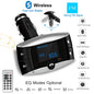 Car Wireless FM Transmitter USB Charger Hands-free Call MP3 Player SD Card Reading Aux-in LED Display - THE MILE MAKER DRIVER SHOP