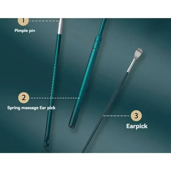 12-Piece Stainless Steel Nail Care Kit - THE MILE MAKER DRIVER SHOP