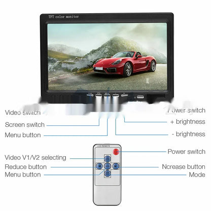 Vehicle-mounted 7-inch Truck Trailer Excavator Driving Monitoring Recorder - THE MILE MAKER DRIVER SHOP