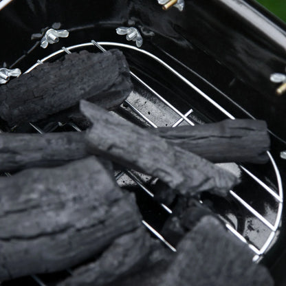 14" Portable Charcoal Grill - THE MILE MAKER DRIVER SHOP